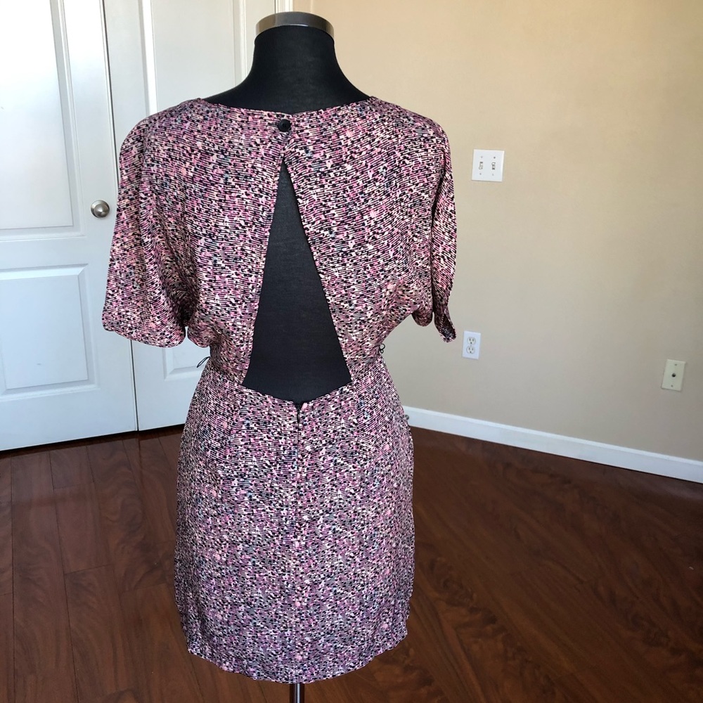 Bcbgeneration Printed Open Back Detailed Dress - image 2